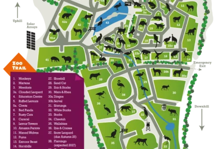 Exmoor Zoo map