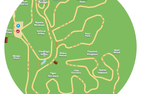 Longleat Safari Park Map