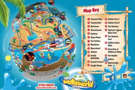 Waterworld Water Park Map