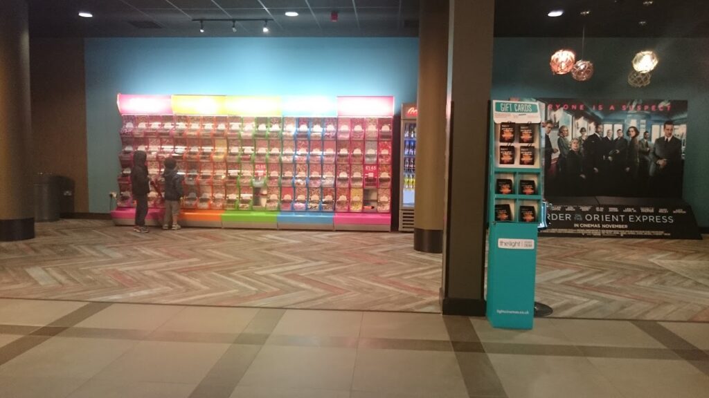 vending machines at The Light Cinema Cambridge