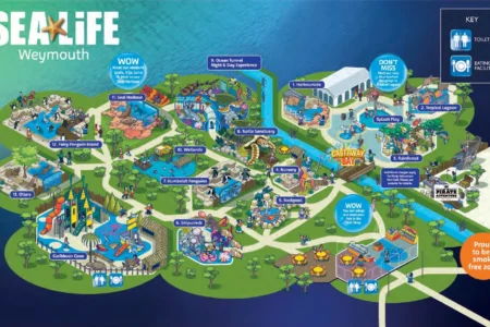 sea life centre weymouth map