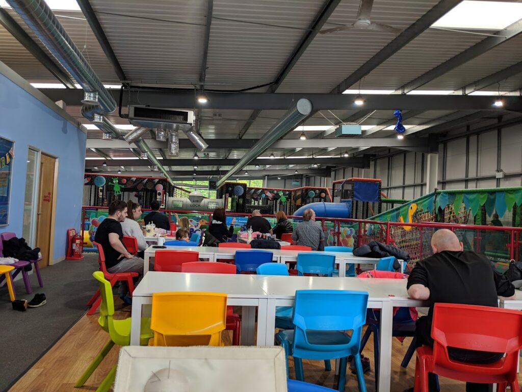 food at Bermuda Adventure Soft Play World