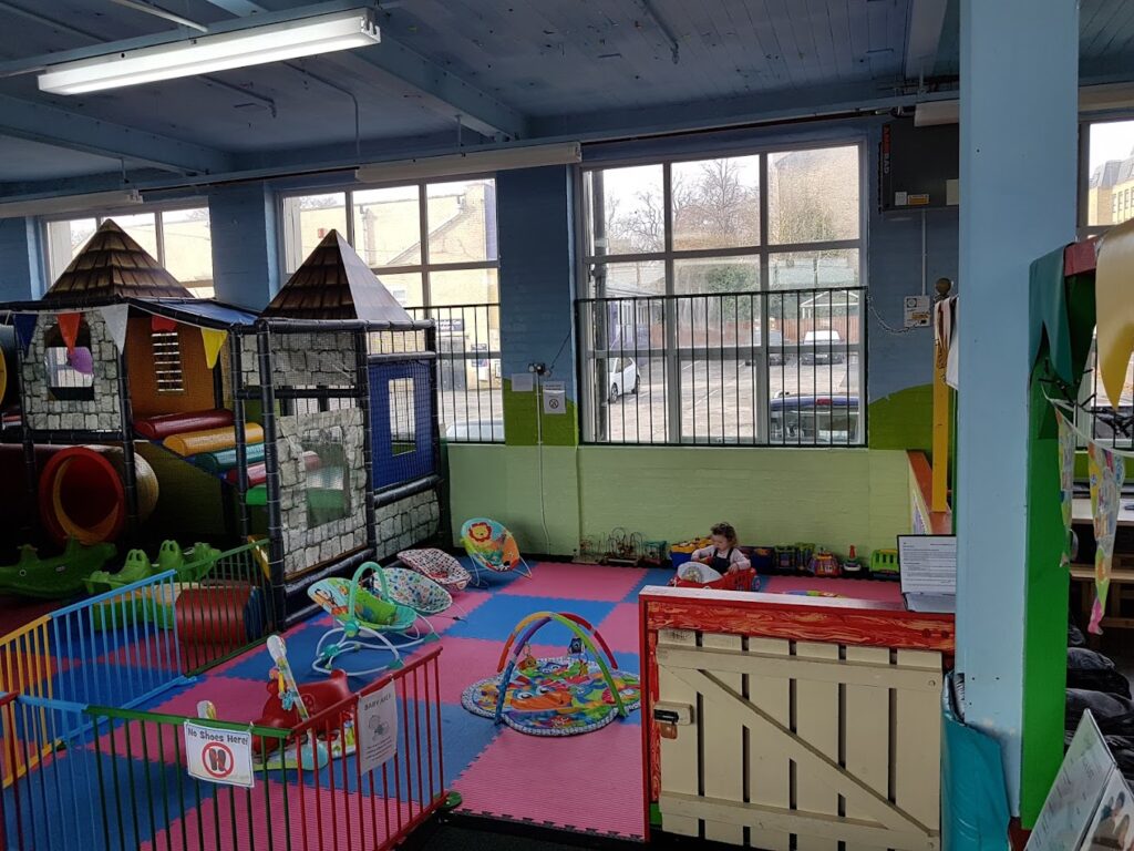 inside at Play Palace