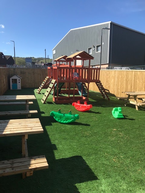 outside at Little Grandma's Play Gym Ltd