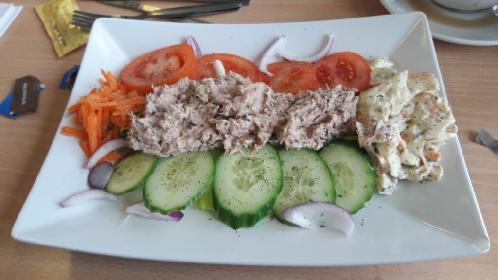 salad at Play Palace
