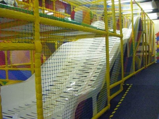 slide at Jigsaw Gyms