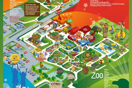 Folly Farm Adventure Park and Zoo Map