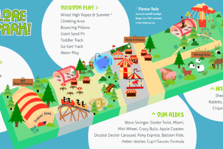 The Web Adventure Park Map