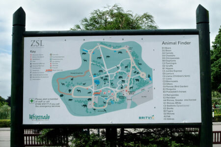 Whipsnade Zoo Map