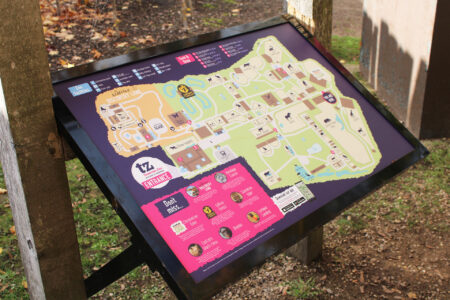 twycross zoo map