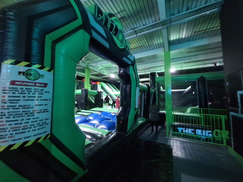 the big gr at Flip Out Bradford