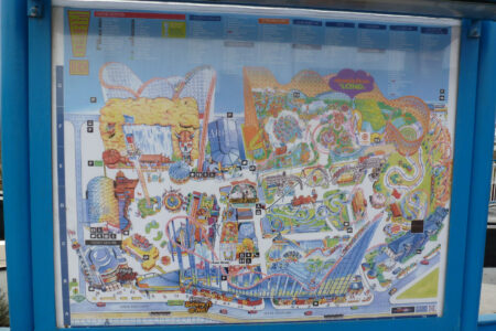 Blackpool Pleasure Beach Map
