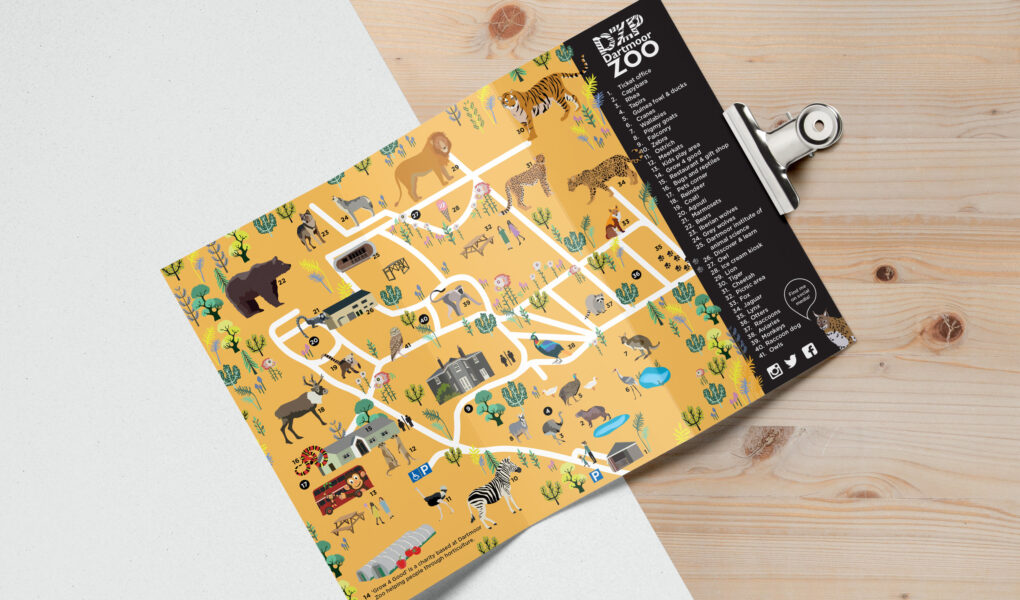 Dartmoor Zoo Map