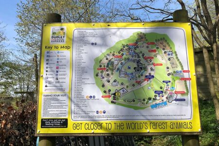 Dudley Zoo Map