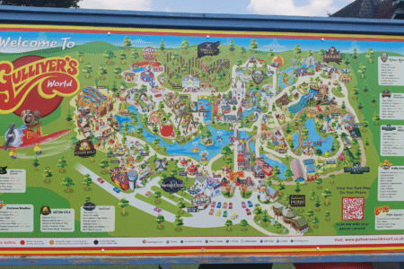 Gulliver’s World Theme Park Map