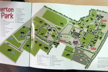 Hamerton Zoo Map