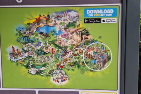 Legoland Windsor Resort Map