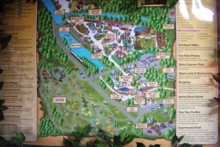 West Midland Safari Park Map