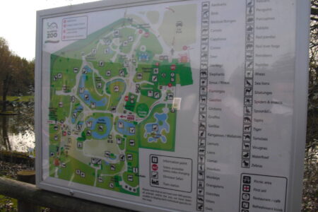 blackpool zoo map
