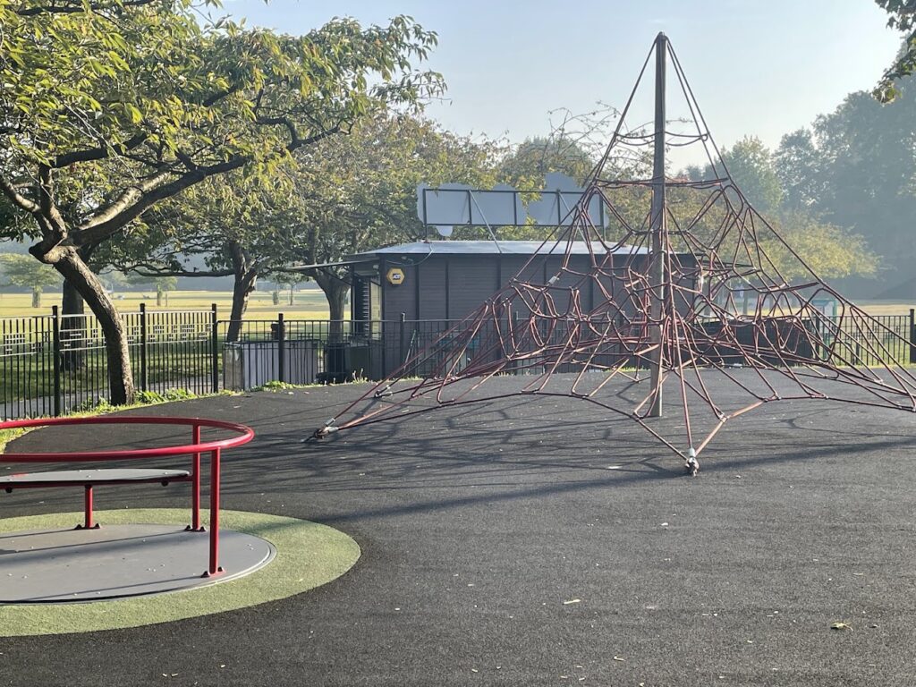 Battersea Park Playground roundabout