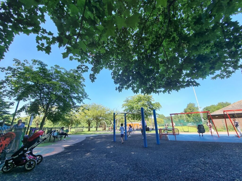Battersea Park Playground swings