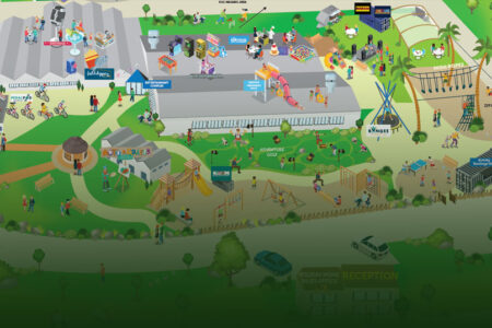 Cayton Bay Holiday Park Map