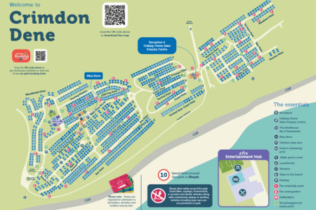 Crimdon Dene Holiday Park Map