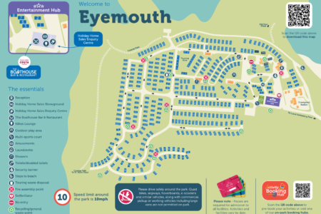 Eyemouth Holiday Park Map