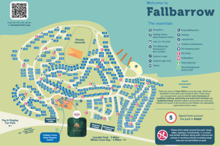 Fallbarrow Holiday Park Map