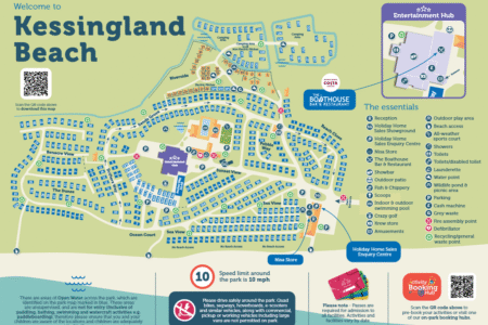 Kessingland Beach Holiday Park Map