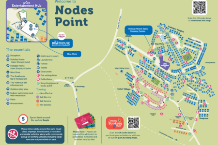 Nodes Point Holiday Park Map