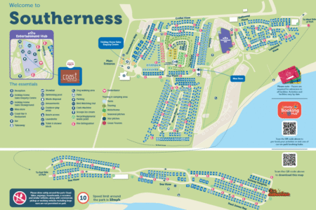Southerness Holiday Park Map
