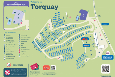 Torquay Holiday Park Map