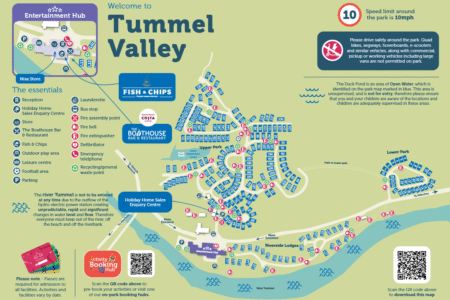 Tummel Valley Holiday Park Map