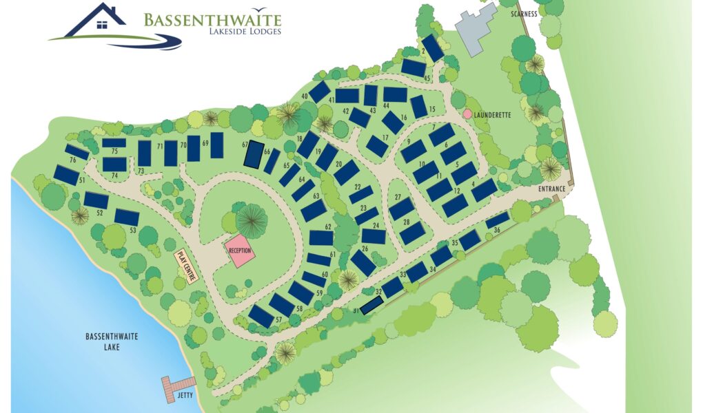 Bassenthwaite Lakeside Lodges Map