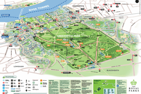 Greenwich Park Map