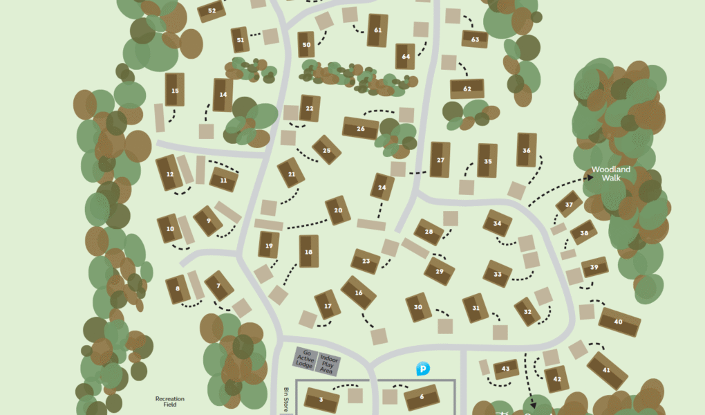 Landal Sandybrook Site Map