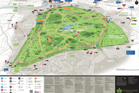 Richmond Park Map