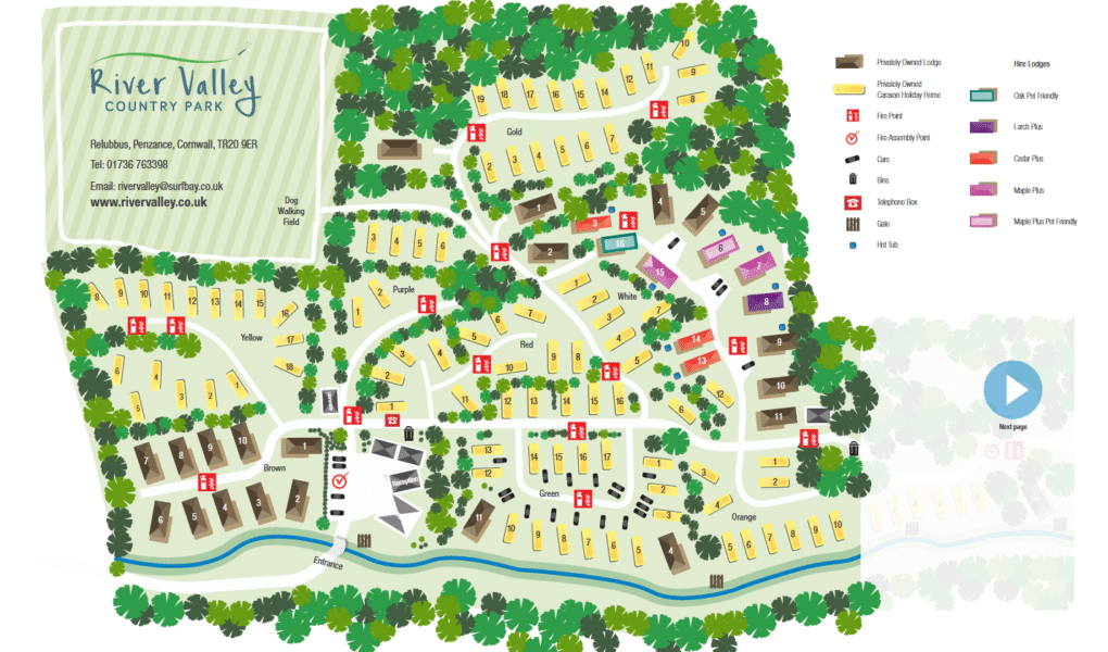 River Valley Country Park Map