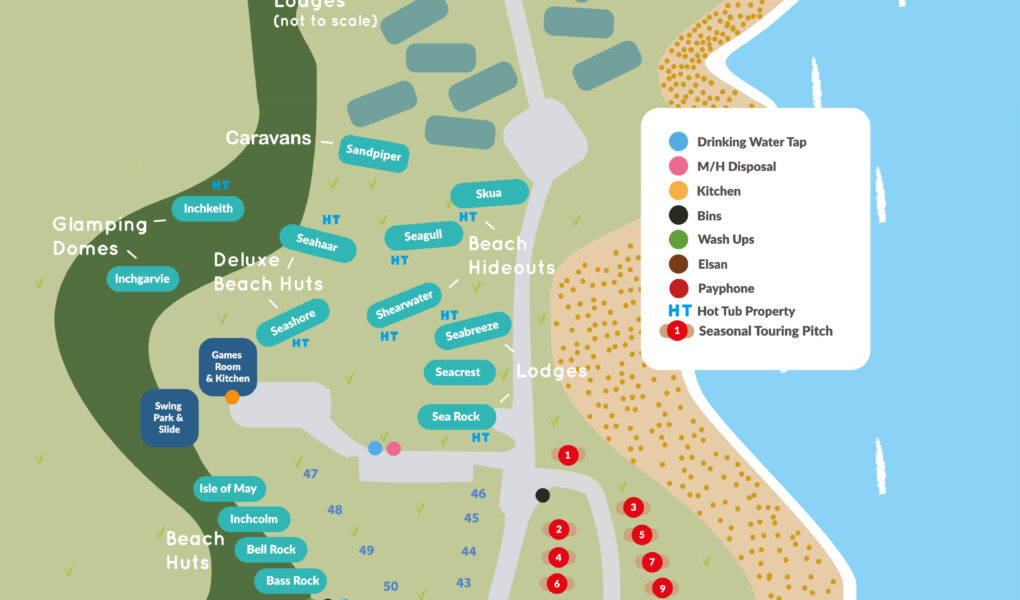 Sauchope Links Park Map