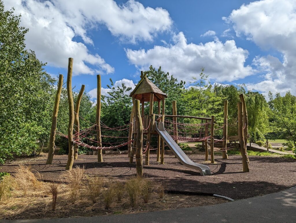 climbing frame at Greenwich Park Playground