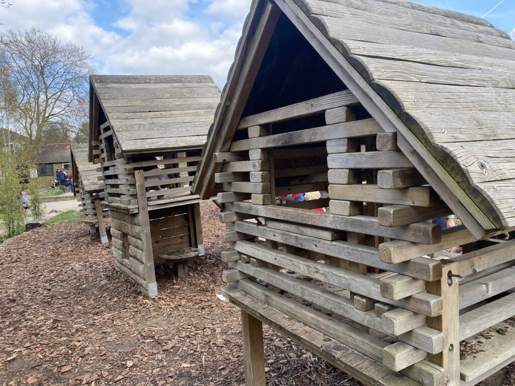 play hut at Greenwich Park Playground