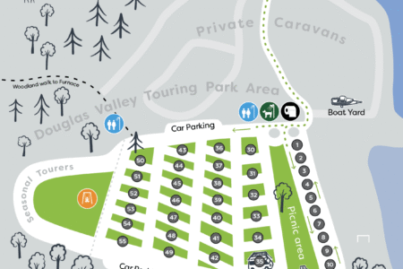 Argyll Caravan Park Map