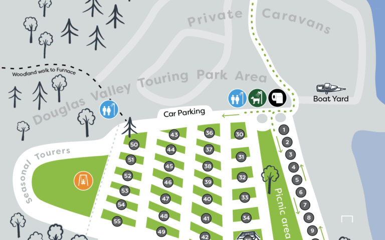 Argyll Caravan Park Map