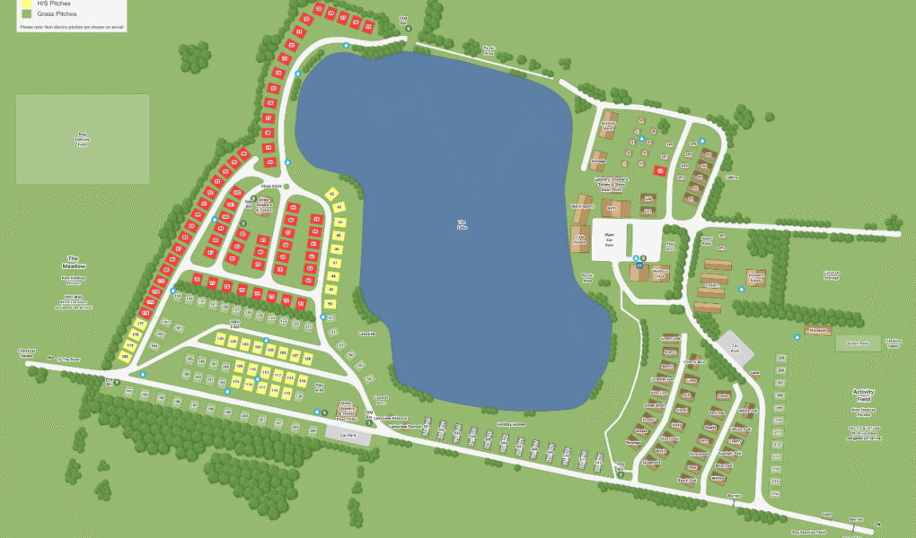 Croft Farm Water Park Map