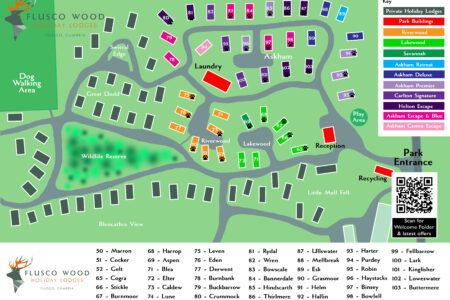 Flusco Wood Site Map