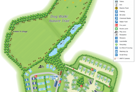 Hill Cottage Farm Site Map