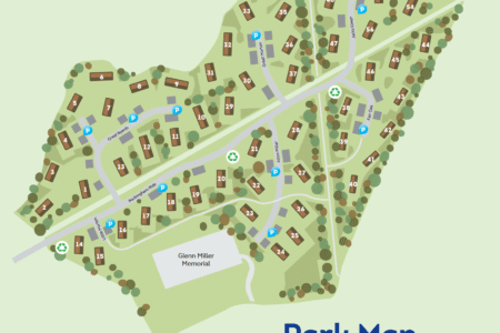 Landal Rockingham Forest Site Map