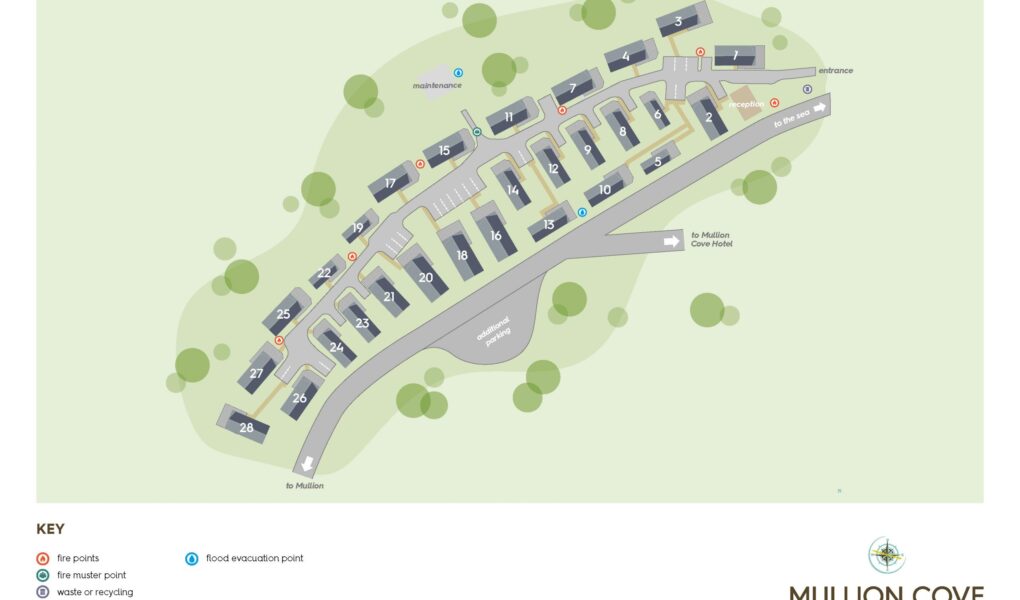 Mullion Cove Coastal Retreat Map