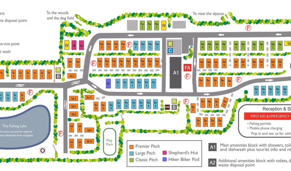 Newberry Valley Park Map